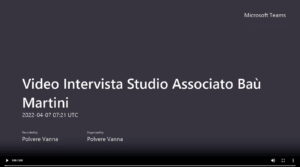 Video intervista al Sole 24 ore di Mattia Baù dello Studio Associato Bau'Martini